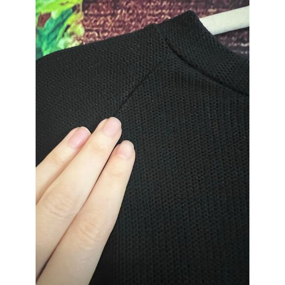 COG The Big Smoke Sweatshirt Pullover Crewneck One Size Black Dolman Sleeves - Picture 5 of 6